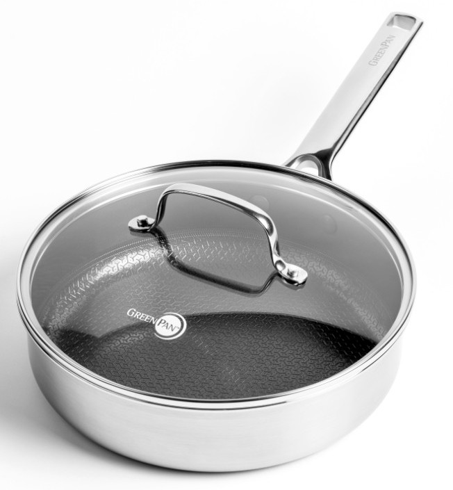 GreenPan Apex Covered High-sided Skillet 24cm top