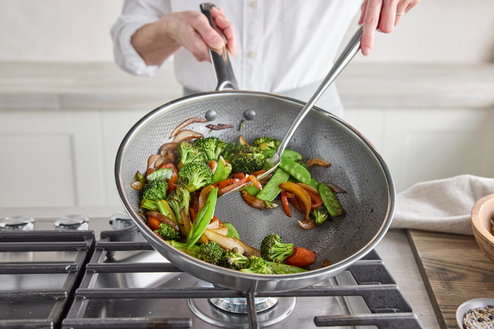 Greenpan Apex Wok 28 cm produkt in gebrauch