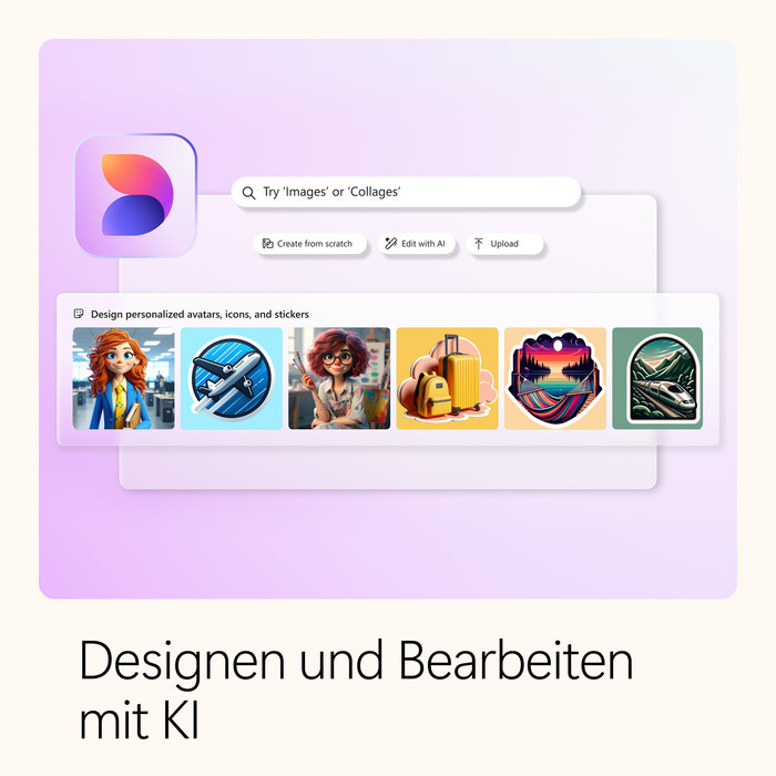 Microsoft 365 Personal DE Abonnement 1 Jahr produkt in gebrauch