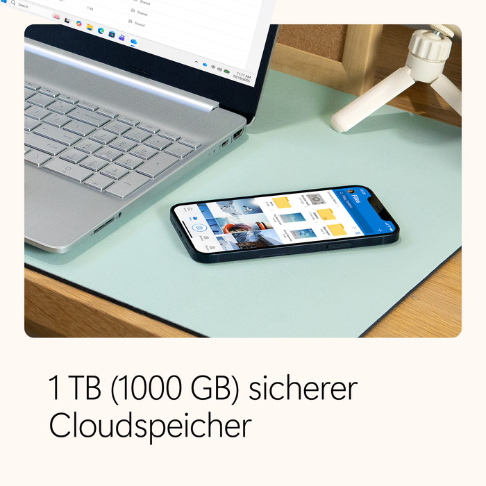 Microsoft 365 Personal DE Abonnement 1 Jahr produkt in gebrauch