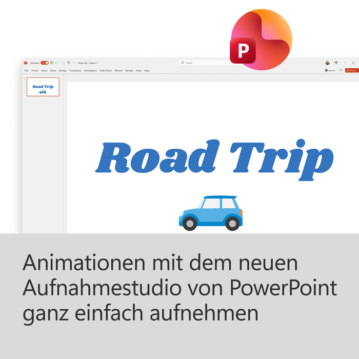 Microsoft Office Home 2024 DE produkt in gebrauch