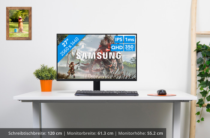 Samsung Odyssey G60F LS27FG602EUXEN visuelles Coolblue 1