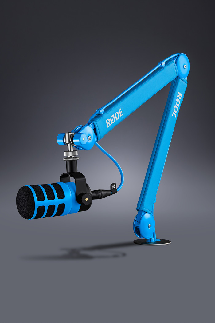 Rode PSA1+ Blau produkt in gebrauch