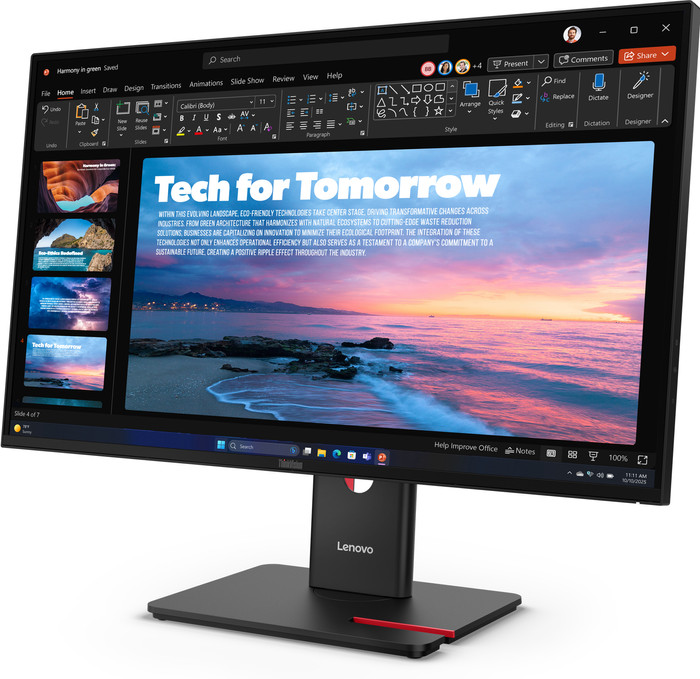Lenovo ThinkVision T27QD-40 vorne