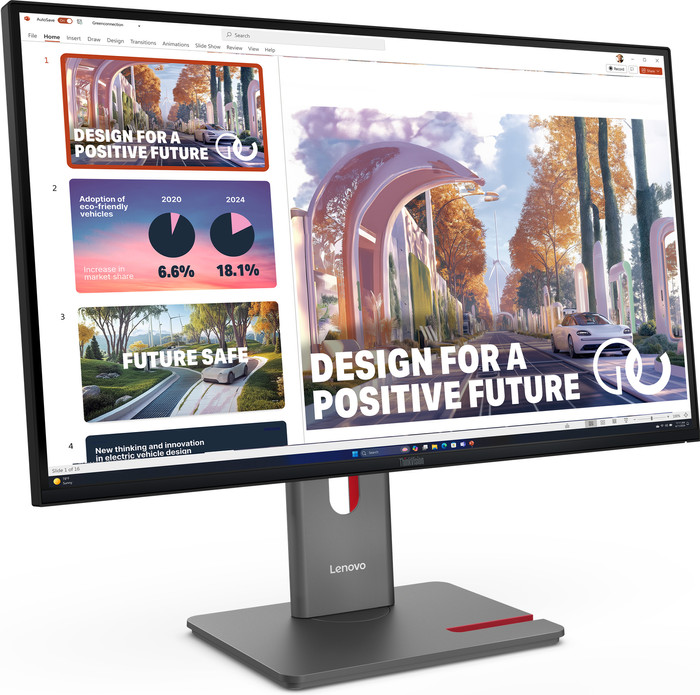 Lenovo ThinkVision P27QD-40 vorne