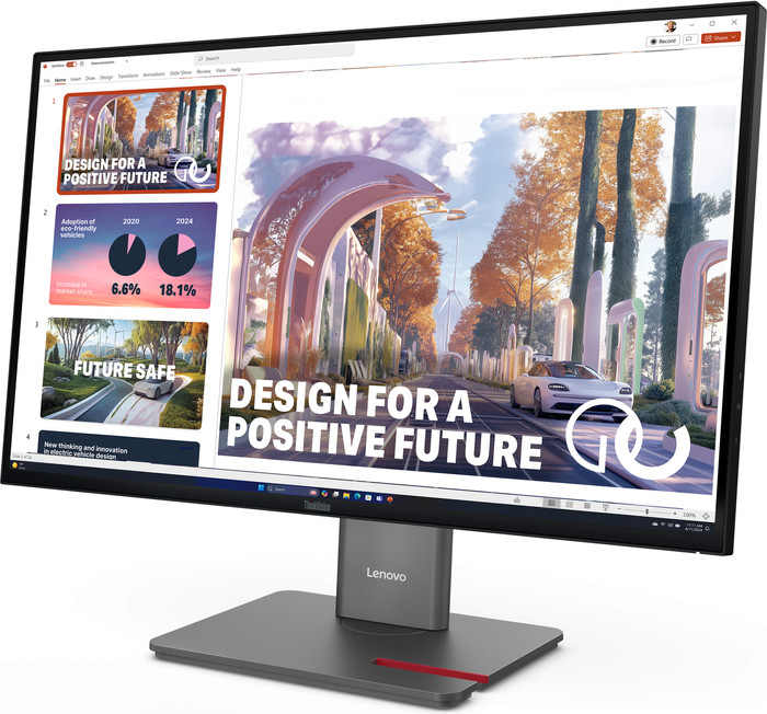 Lenovo ThinkVision P27QD-40 vorne