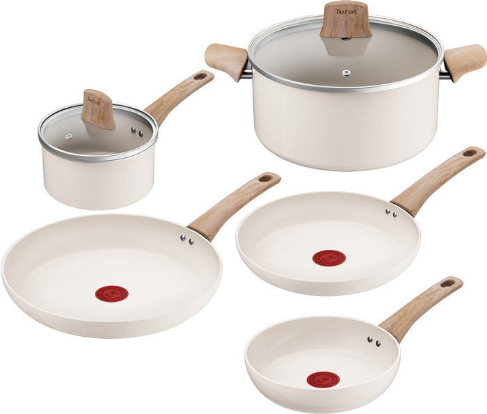 Tefal Cera Bright ON 5-teiliges Topf- und Pfannenset Main Image