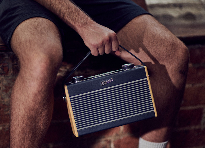 Rambler Max Blau produkt in gebrauch