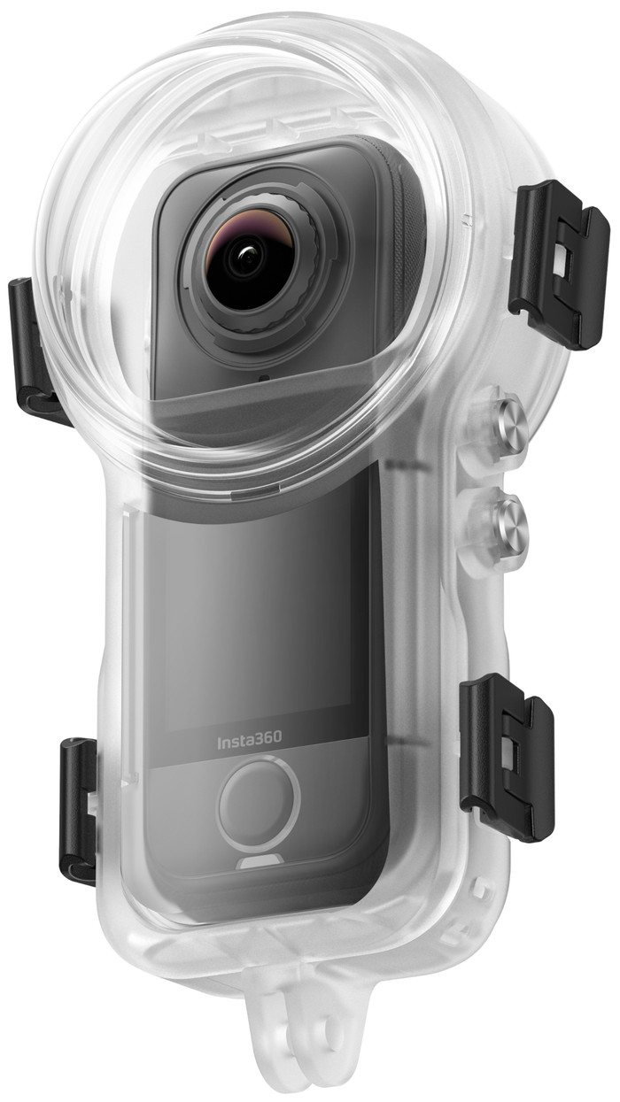 Insta360 X4 Air Invisible Dive Case produkt in gebrauch