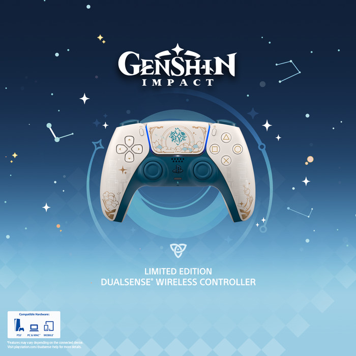 Sony PlayStation 5 DualSense Kabelloser Controller - Genshin Impact Limited Edition visueller lieferant