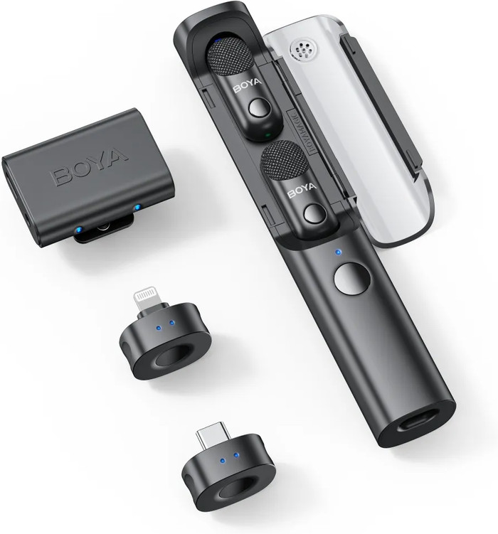 Boya Magic 02 für USB-C, Lightning und 3,5 mm zubehör