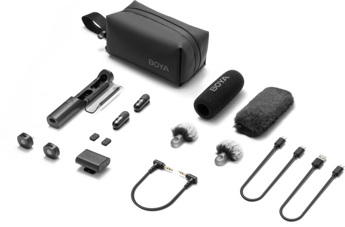 Boya Magic 02 für USB-C, Lightning und 3,5 mm zubehör