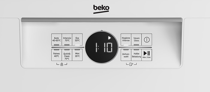Beko BDFN26430W Weiß detail