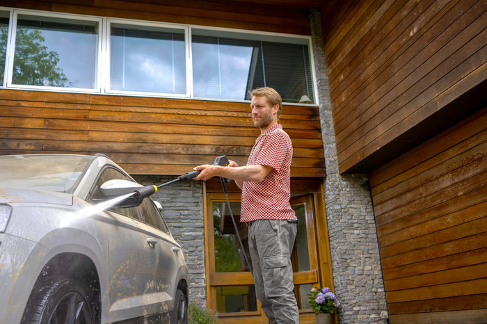 Kärcher K4 Comfort Premium Home produkt in gebrauch