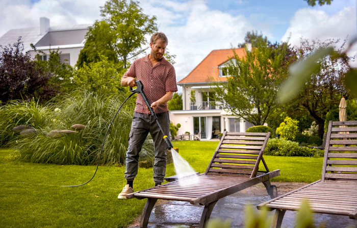 Kärcher K4 Comfort Premium Home produkt in gebrauch