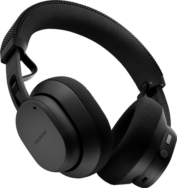 Fairphone Fairbuds XL Schwarz vorne