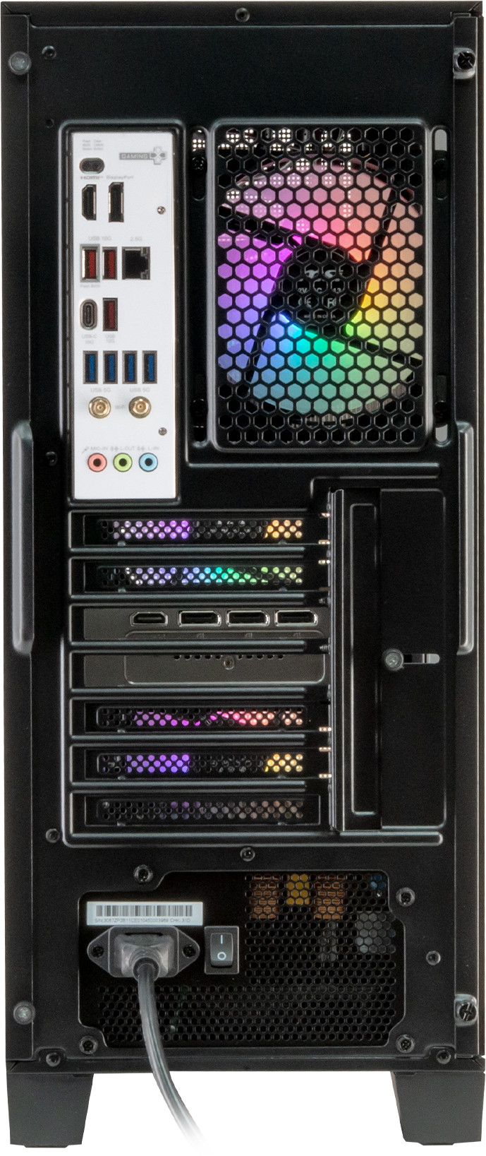 Cobalt x POWERED BY MSI - Tier 2 - RTX 5070 - Ryzen 7 9700X3 - 32GB - 2TB SSD back