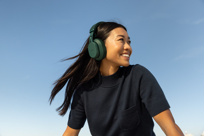 Fairphone Fairbuds XL Grün produkt in gebrauch