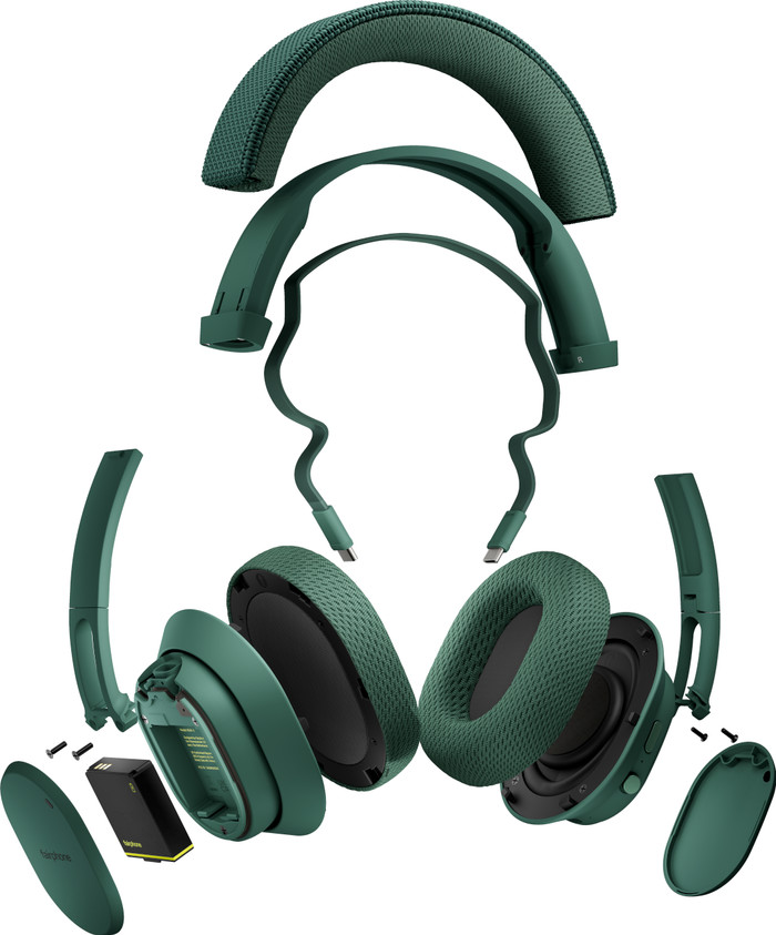 Fairphone Fairbuds XL Grün visueller lieferant