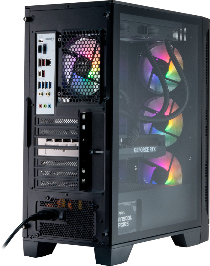 Cobalt x POWERED BY MSI - Tier 2 - RTX 5070 Ti - Ryzen 7 9800X3D - 32GB - 2TB SSD back