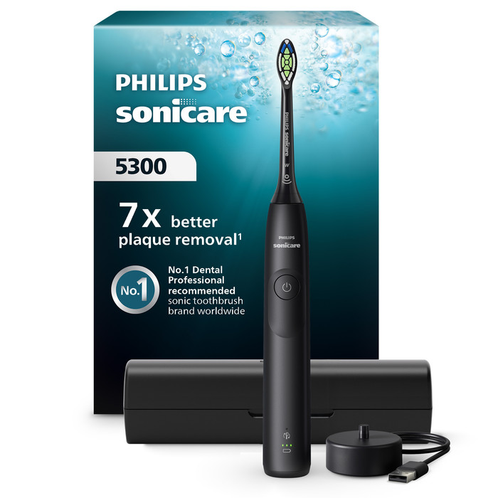 Philips Sonicare 5300 Series HX7101/02 Black packaging