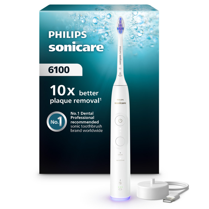 Philips Sonicare 6100 Series HX7400/01 Weiß verpackung