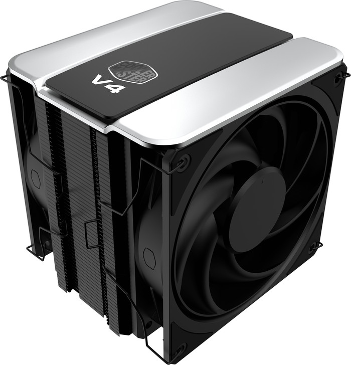 Cooler Master V4 Alpha 3DHP Schwarz vorne