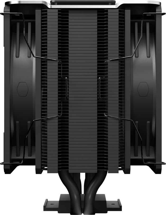 Cooler Master V4 Alpha 3DHP Schwarz rechte seite