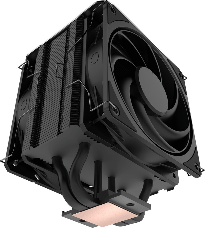 Cooler Master V4 Alpha 3DHP Schwarz unten