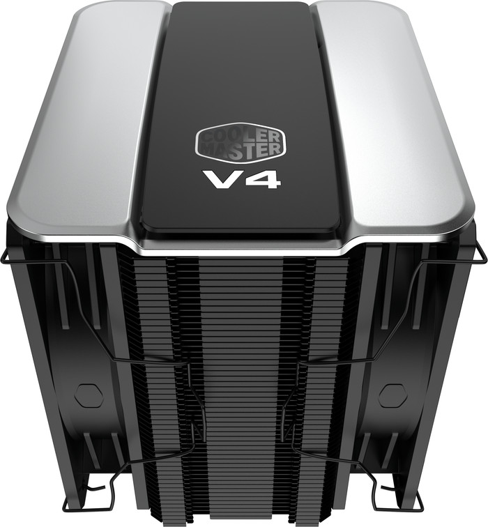Cooler Master V4 Alpha 3DHP Schwarz detail