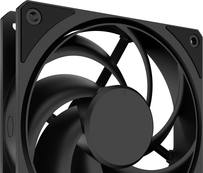 Cooler Master V4 Alpha 3DHP Schwarz detail