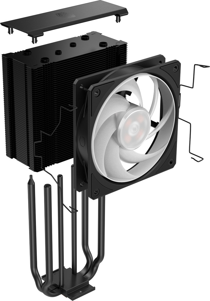 Cooler Master Hyper 212 3DHP ARGB Schwarz visueller lieferant