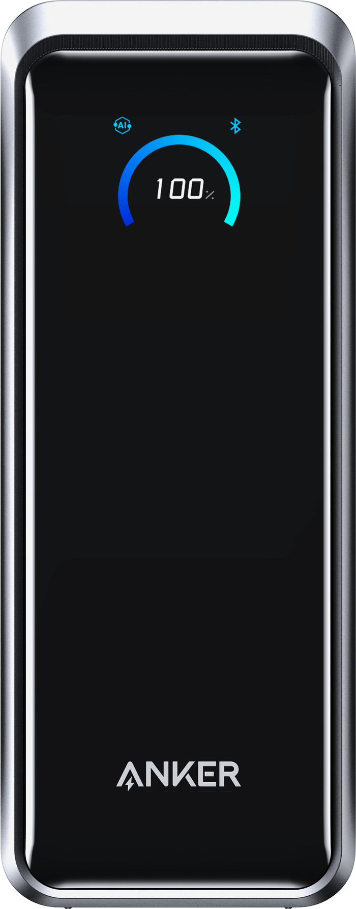 Anker Prime Powerbank 26.750 mAh mit Schnellladefunktion Schwarz oberseite