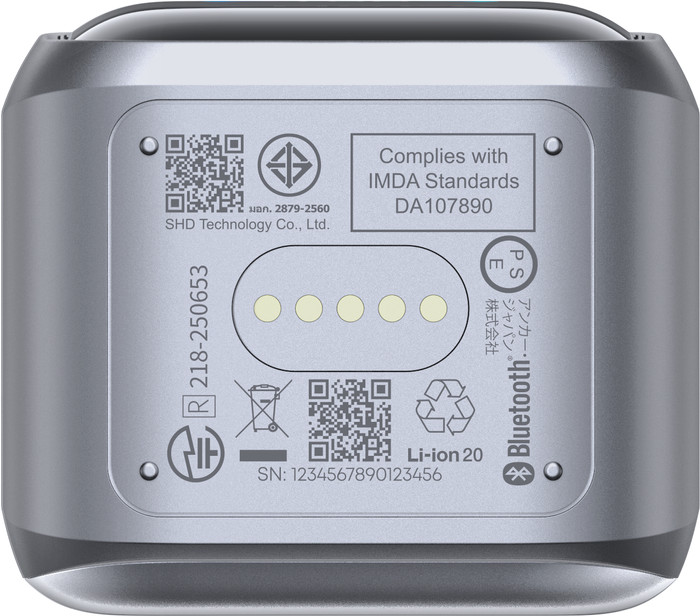 Anker Prime Powerbank 20.000 mAh mit Schnellladefunktion Schwarz unten