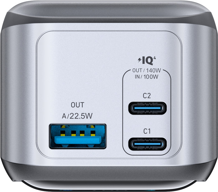 Anker Prime Powerbank 20.000 mAh mit Schnellladefunktion Schwarz vorne