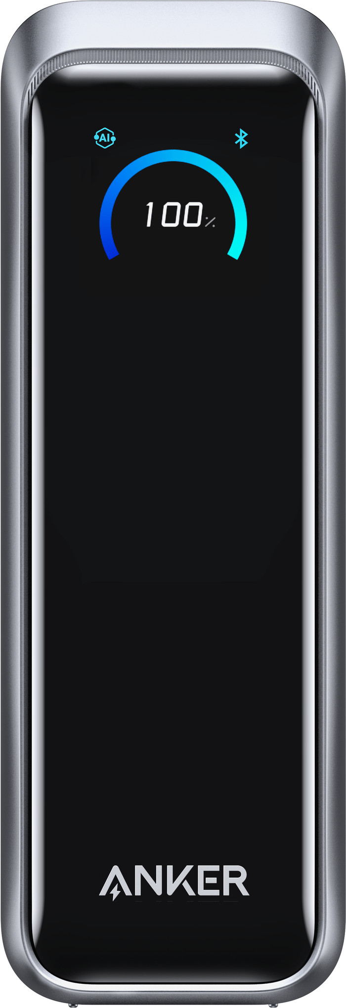 Anker Prime Powerbank 20.000 mAh mit Schnellladefunktion Schwarz oberseite