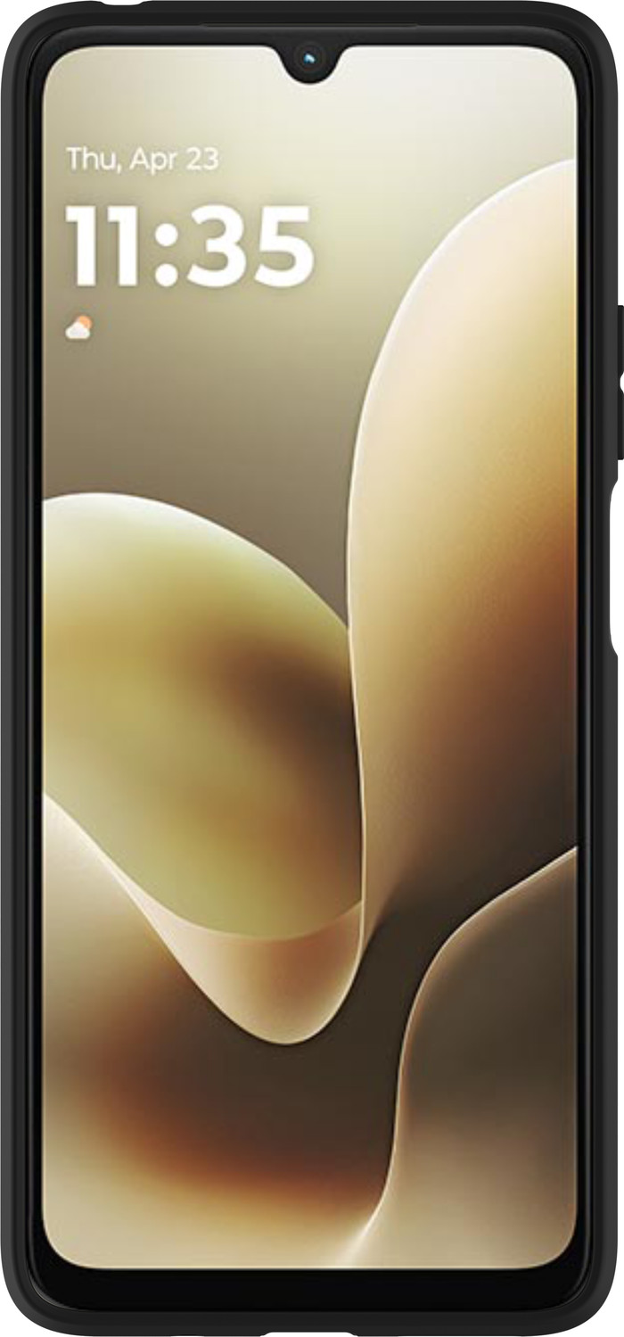 Just in Case Soft Design Motorola Moto G06 Backcover Schwarz vorne