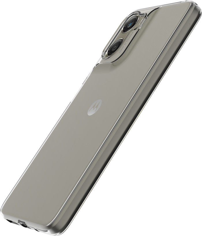 Just in Case Soft Design Motorola Moto G06 Backcover Transparent vorne