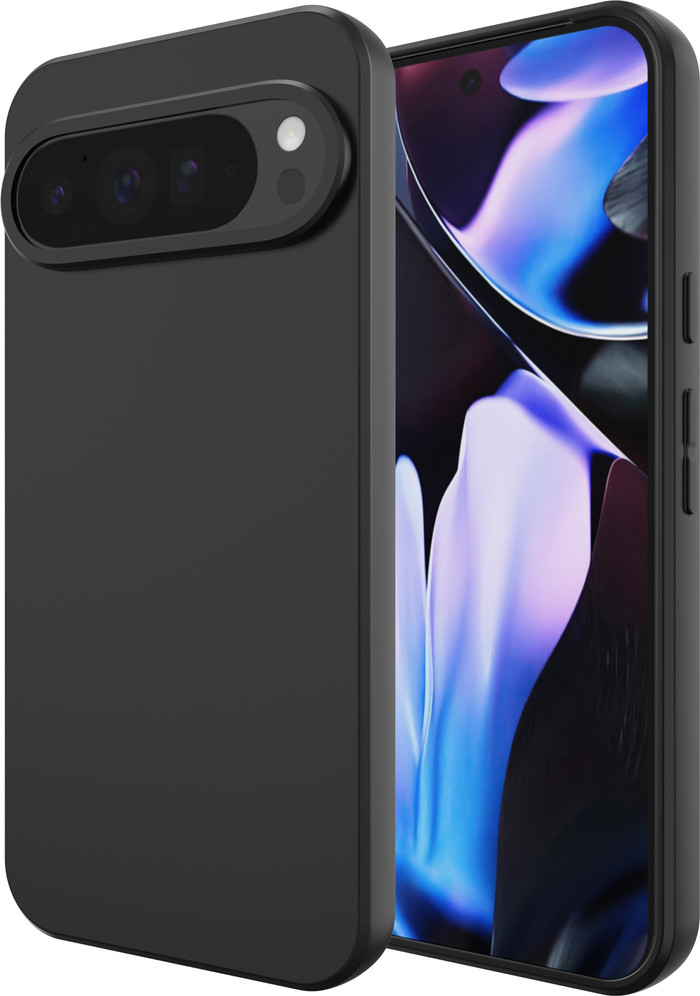 Just in Case Soft Design Google Pixel 10 Pro XL Backcover Schwarz vorne