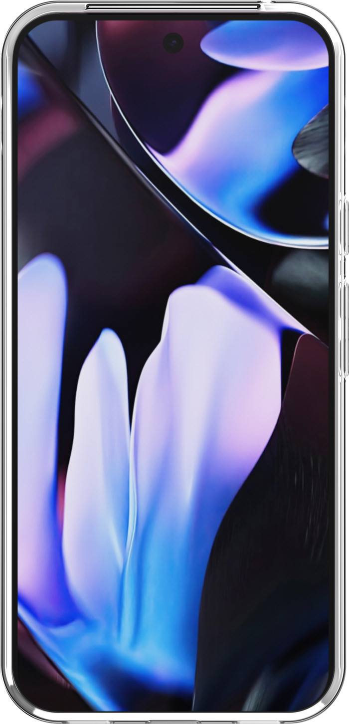 Just in Case Soft Design Google Pixel 10 Pro XL Backcover Transparent vorne