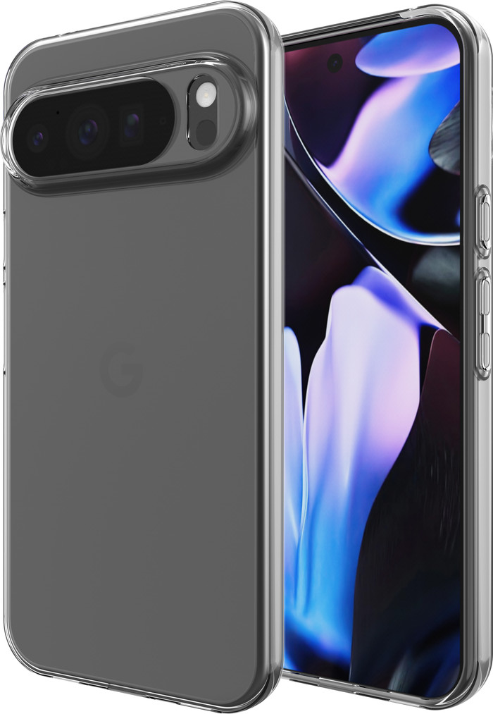 Just in Case Soft Design Google Pixel 10 Pro XL Backcover Transparent vorne