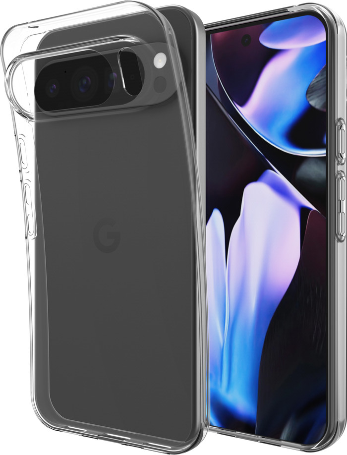 Just in Case Soft Design Google Pixel 10 Pro XL Backcover Transparent vorne