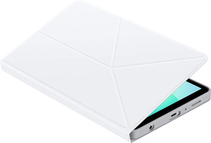 Samsung Galaxy Tab A11 Book Case Weiß linke seite