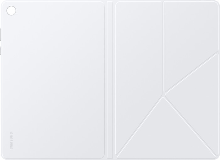 Samsung Galaxy Tab A11 Plus Book Case Weiß rückseite