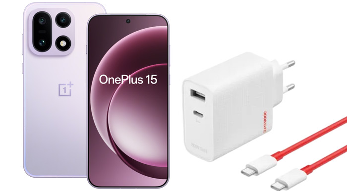 OnePlus 15 512GB Lila 5G + OnePlus SuperVOOC Ladegerät 120 W + USB-C-Kabel Main Image