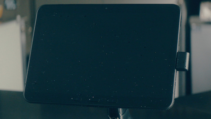 Samsung Galaxy Tab Active5 Pro 10,1 Zoll 256GB Wi-Fi + 5G produkt in gebrauch