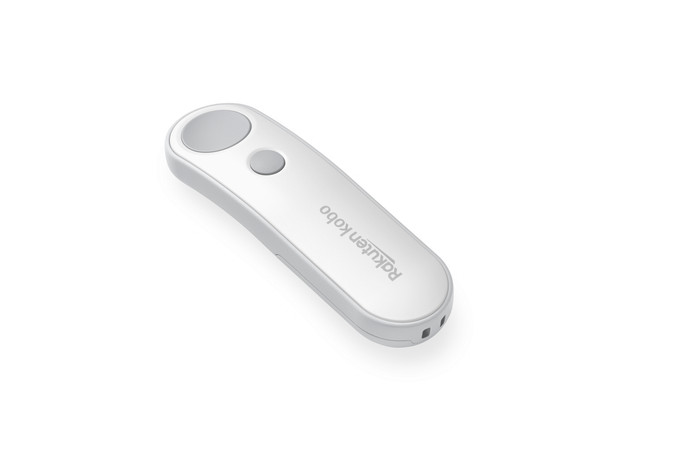 Kobo Remote Weiß linke seite