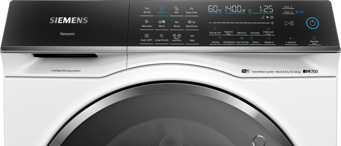 Siemens WN54C2A0EU - 10,5/6 kg detail