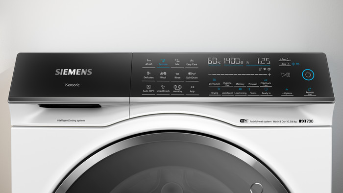 Siemens WN54C2A0EU - 10,5/6 kg detail