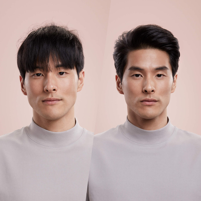 Dyson Supersonic Origin Nickel/Kupfer produkt in gebrauch